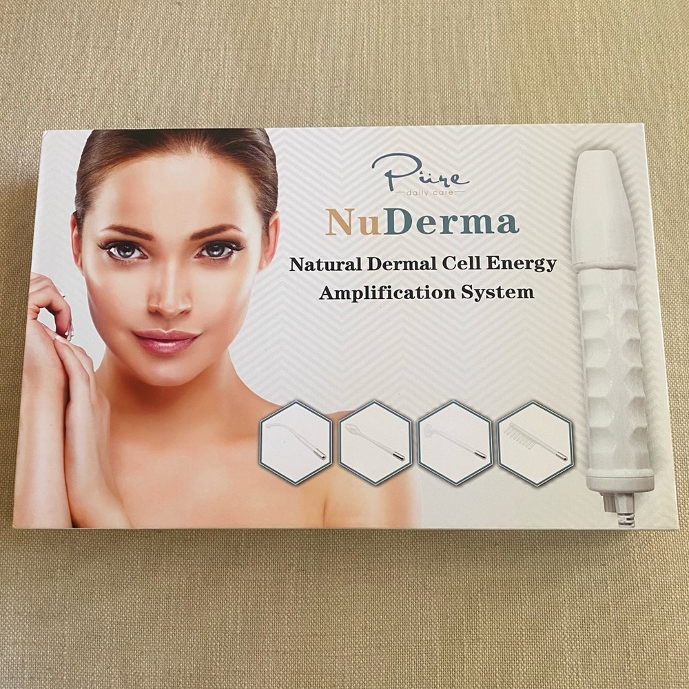 NuDerma Portable Skin Wand (Natural Dermal Cell Energy Amplification System)